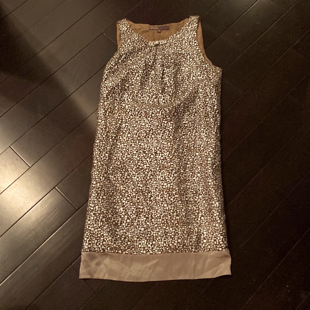 HAL BOB silk flapper dress with beaded detail